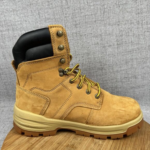 Herman Survivors Boots Mens Size 9 W Steel Toe Leather Work